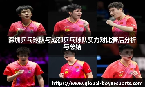 深圳乒乓球队与成都乒乓球队实力对比赛后分析与总结
